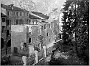 1935 - Demolizione delle casette di Piazza Capitaniato per fare posto al Liviano. (Corinto Baliello) 1